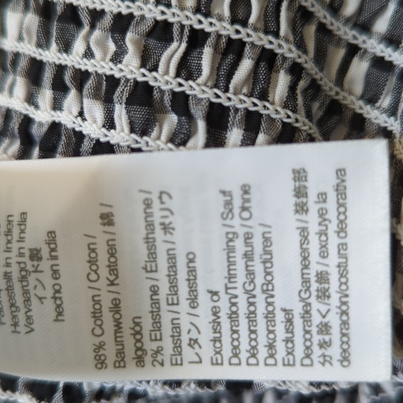 J. Crew Smocked TIe-Front Dress in Gingham - Picture 15 of 16